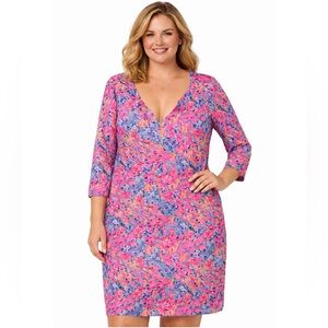 Lilly Pulitzer Coco Coral Crab Dress